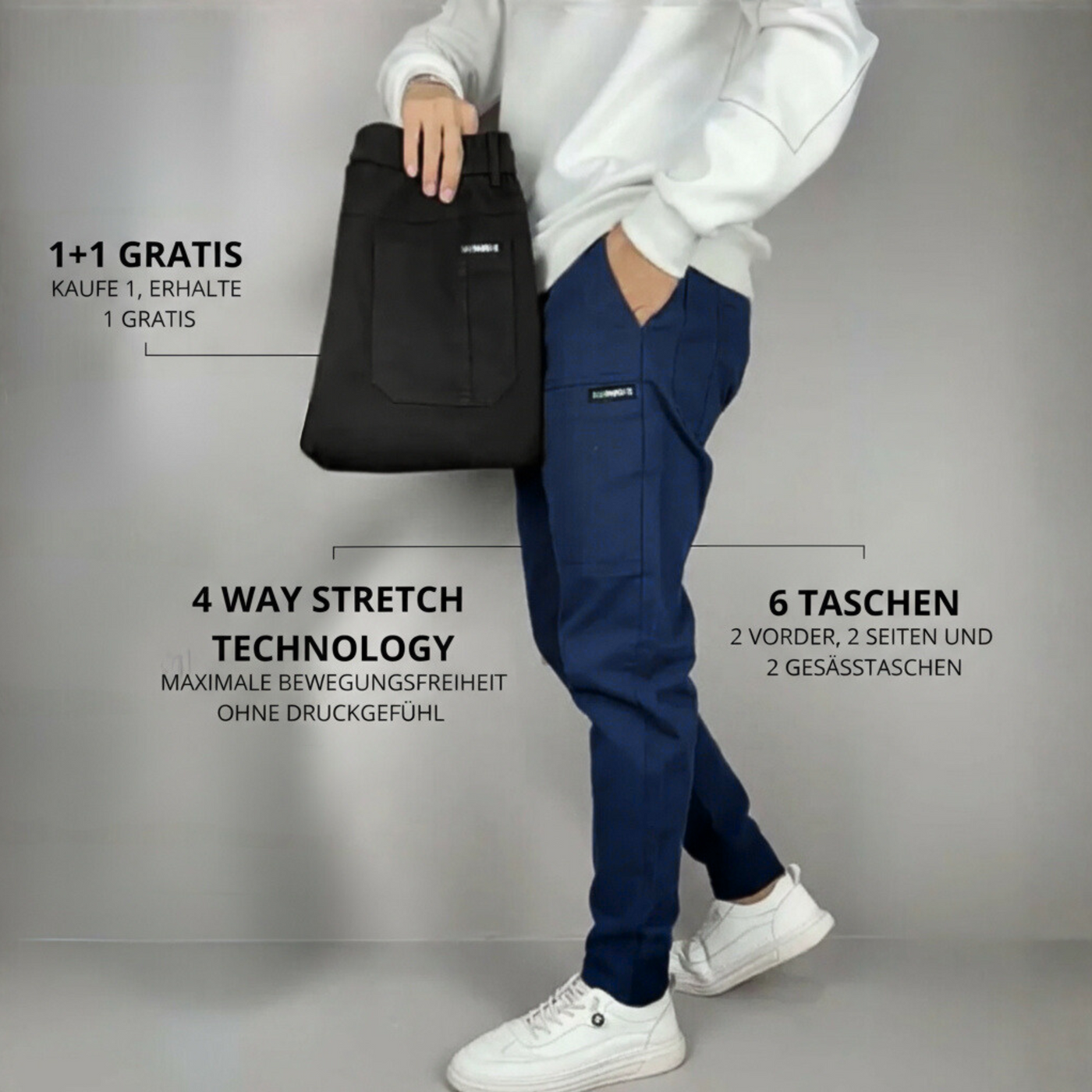 TOMMASO™ - PREMIUM STRETCH-CARGOHOSE